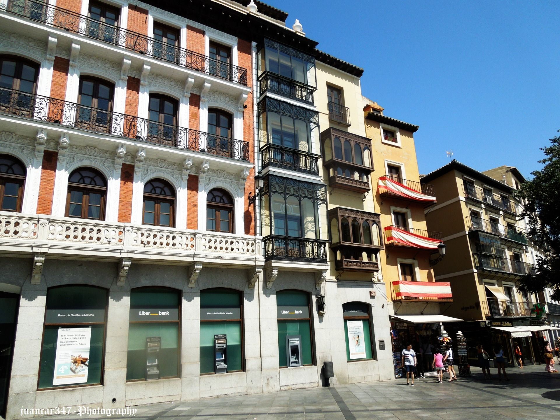 A panoramic view of the Zocodover Square