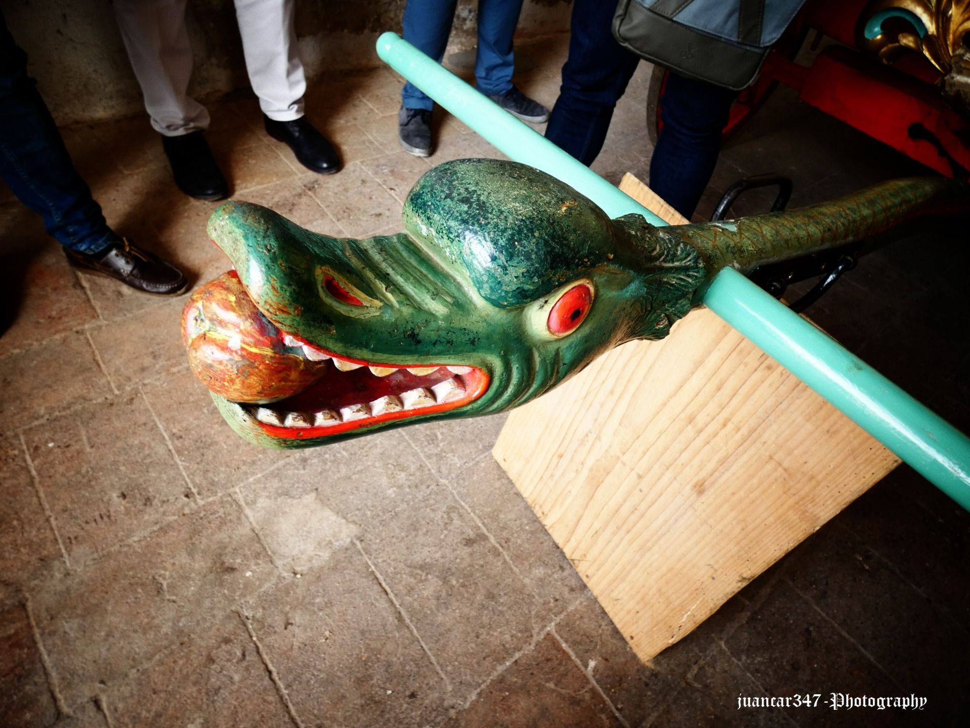 Lanza con cabeza Serpiente del Paraíso
