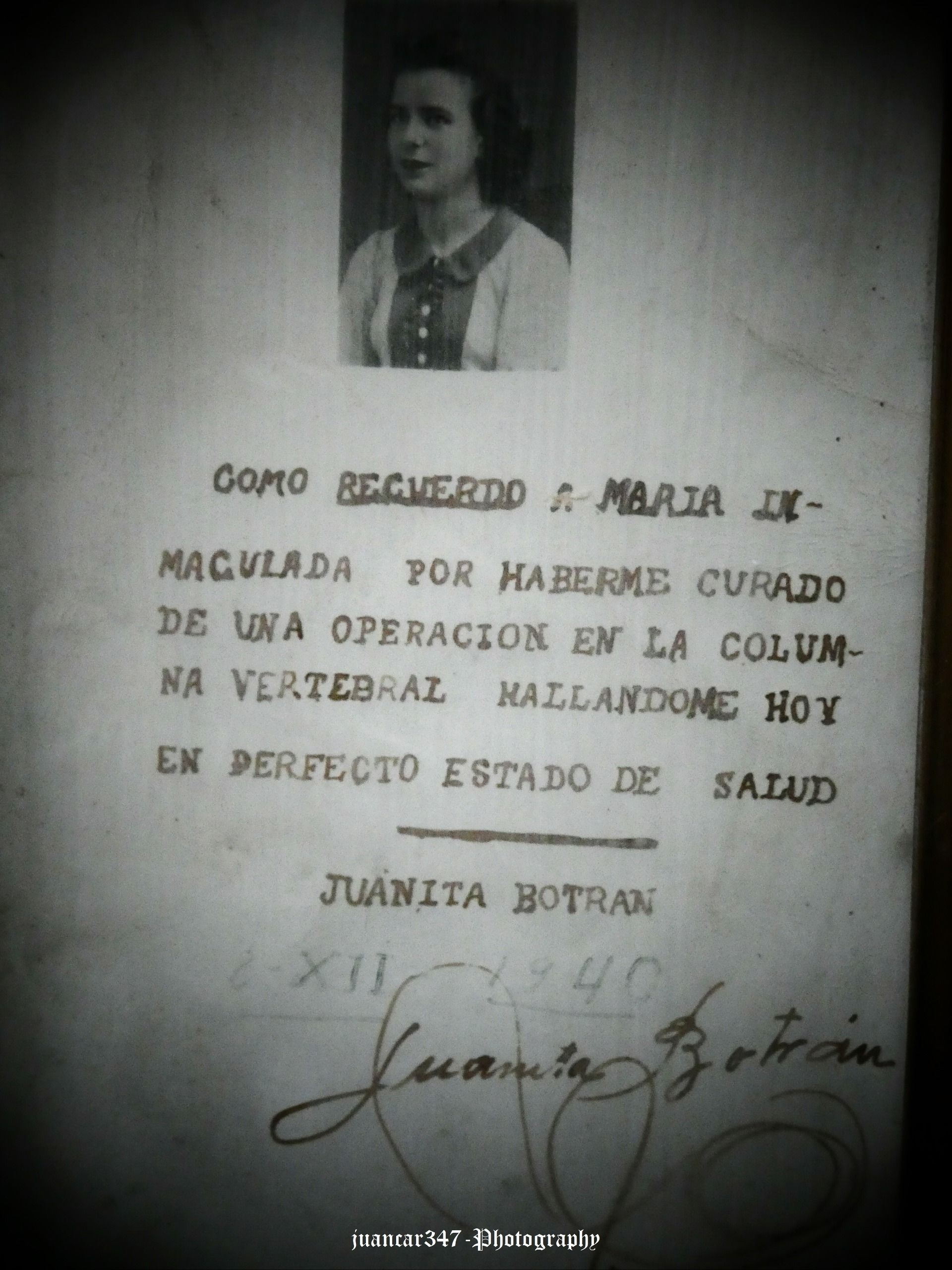 Nota de agradecimiento