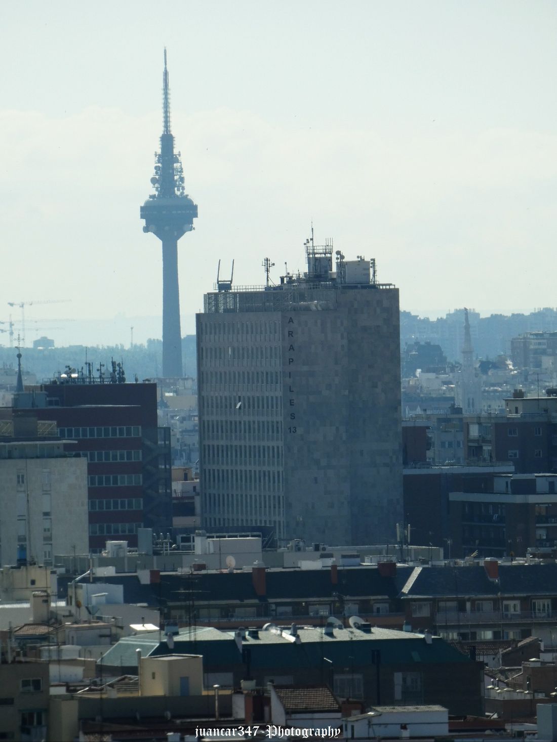 El Pirulí on O’donnell Street, which are actually the facilities of Spanish Radio Television