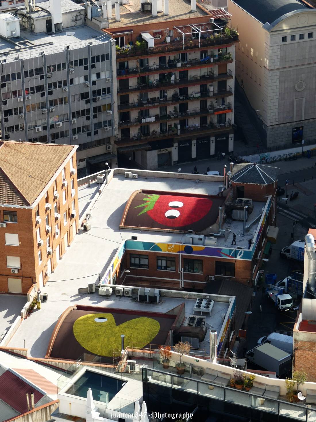Curiosities of the Madrid rooftops