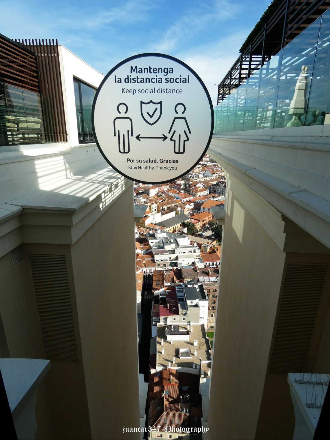 Panoramic from a window