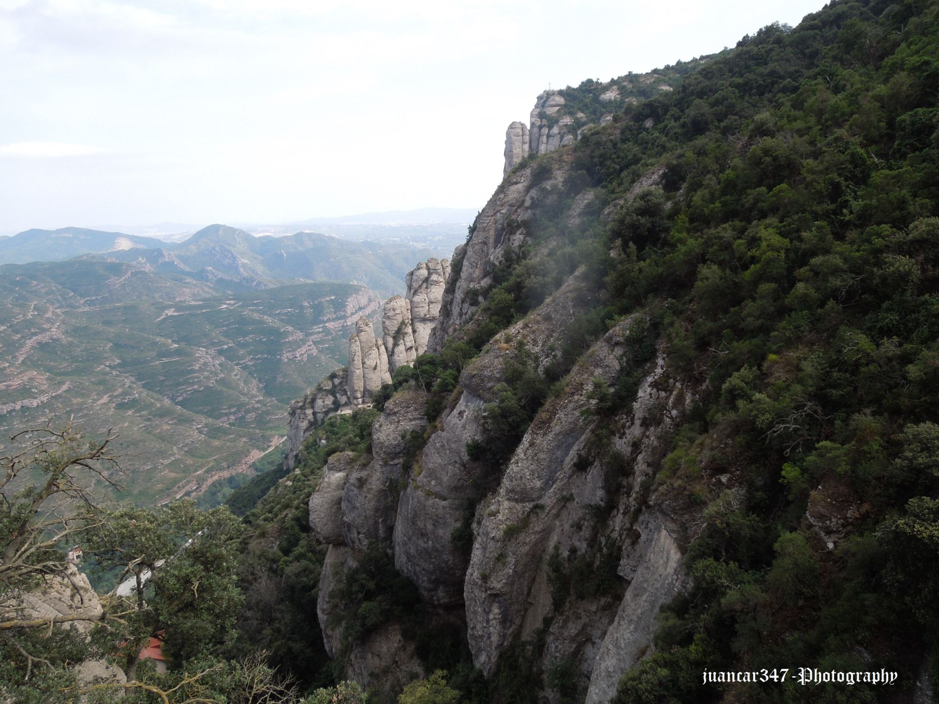 Montaña de Montserrat, panorámica