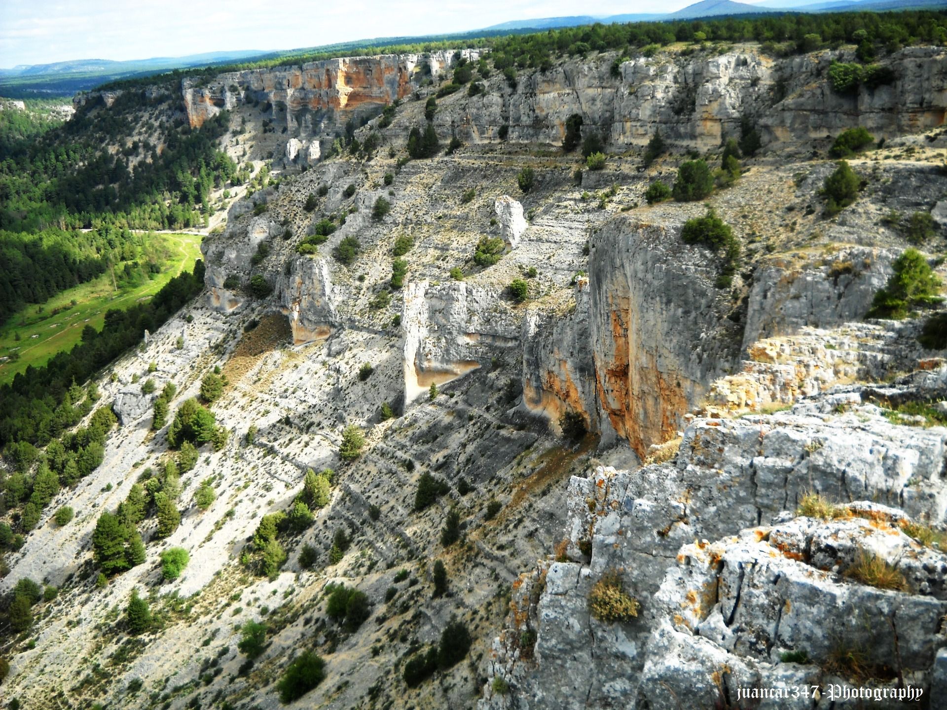Río Lobos, un cañón donde la Tierra se desgarró el pecho