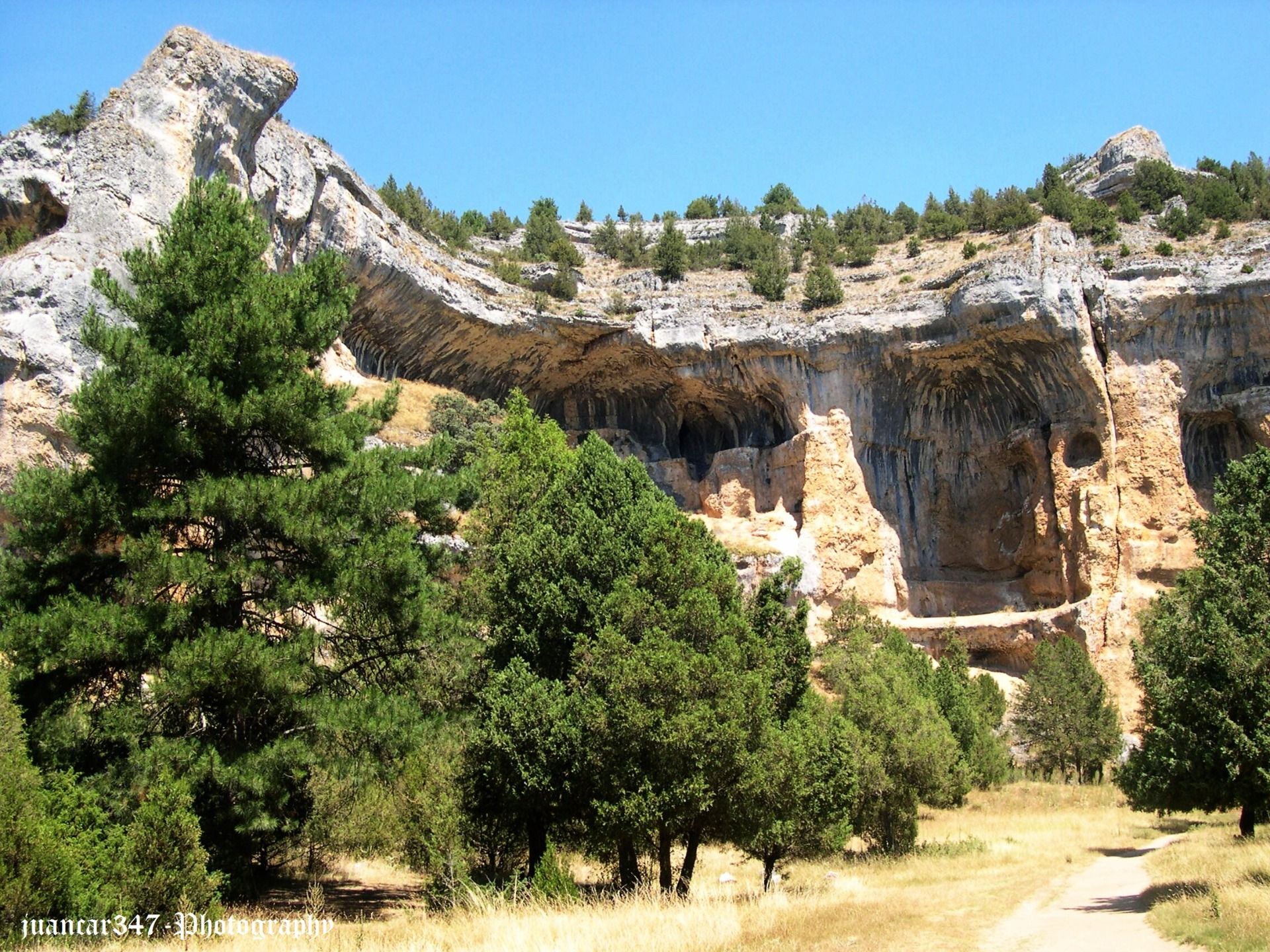 Interiores del Cañón del Río Lobos