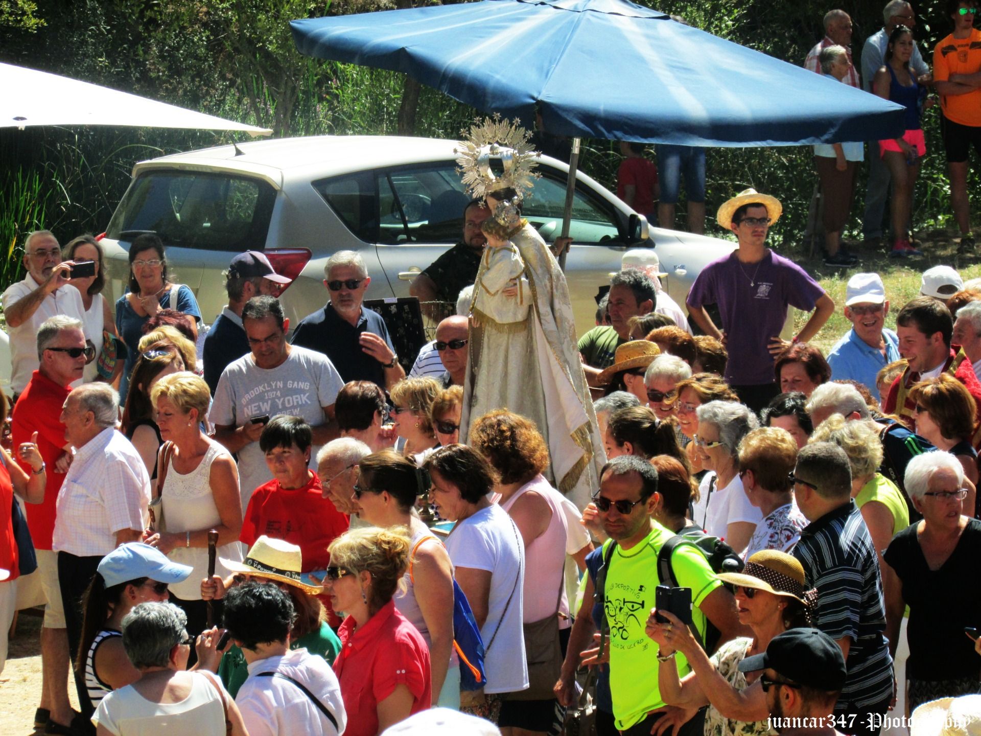 Romería de la Virgen de la Salud. Panorámica 2