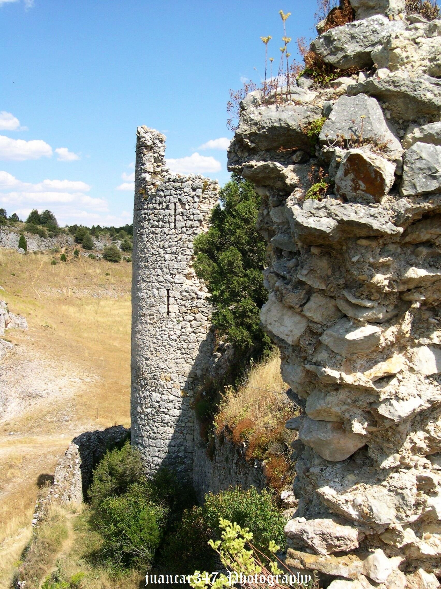 Viejos torreones todavía en pie