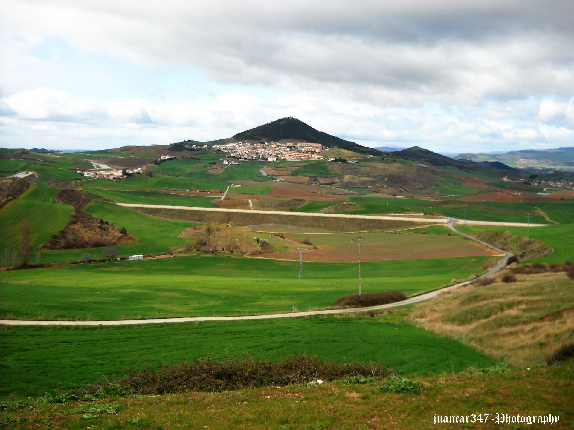 The beauty of the Navarrese fields