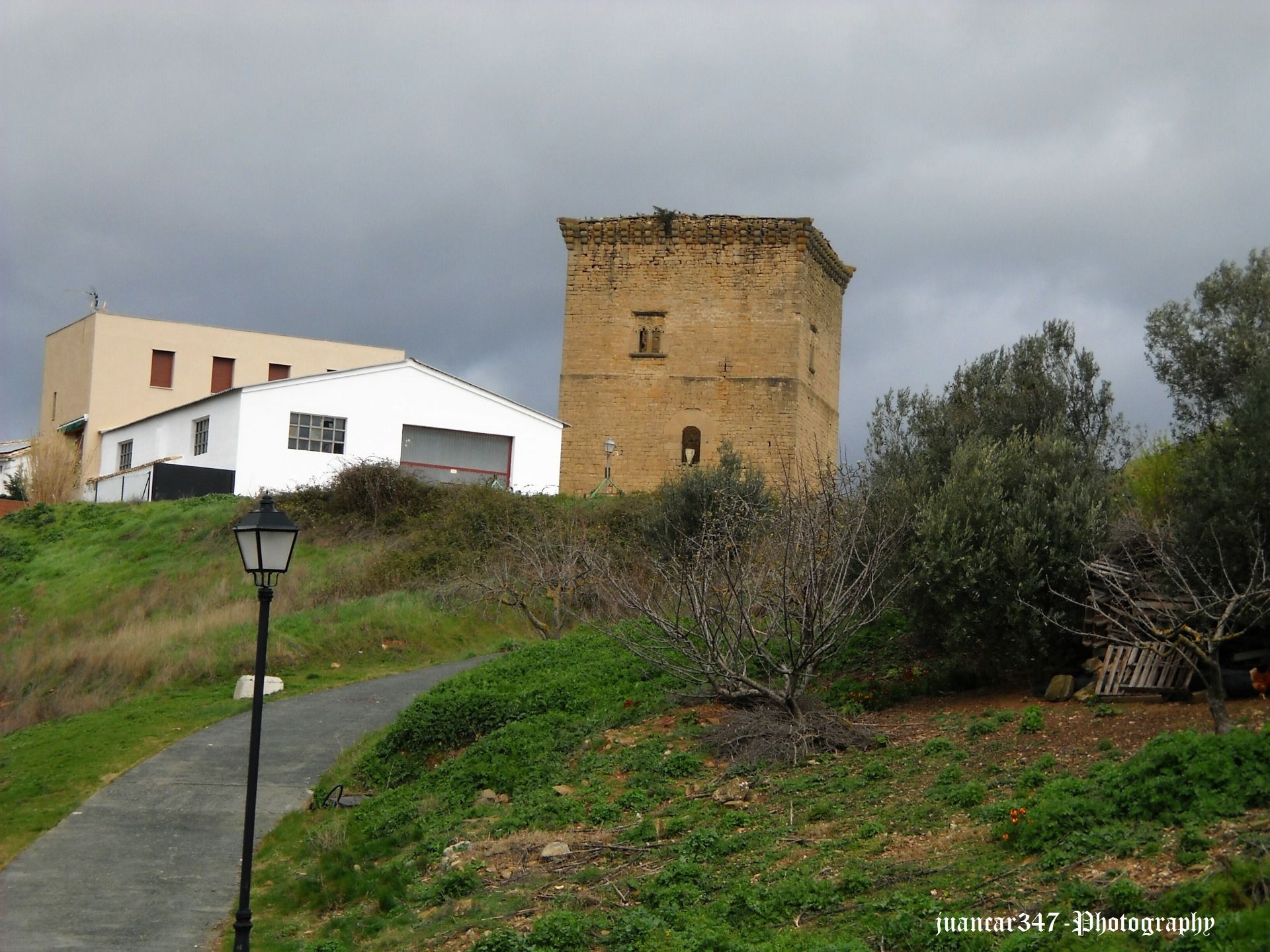 Panoramic and medieval tower