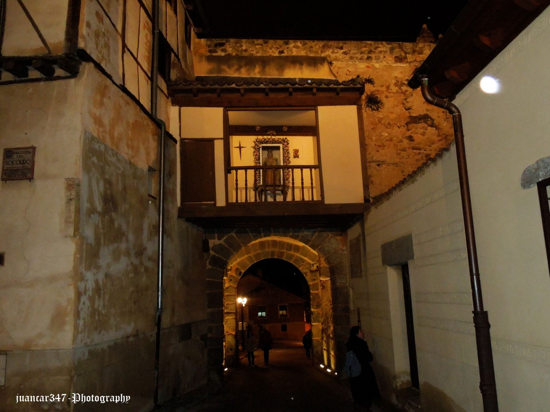 Callejas aledañas a las antiguas murallas medievales