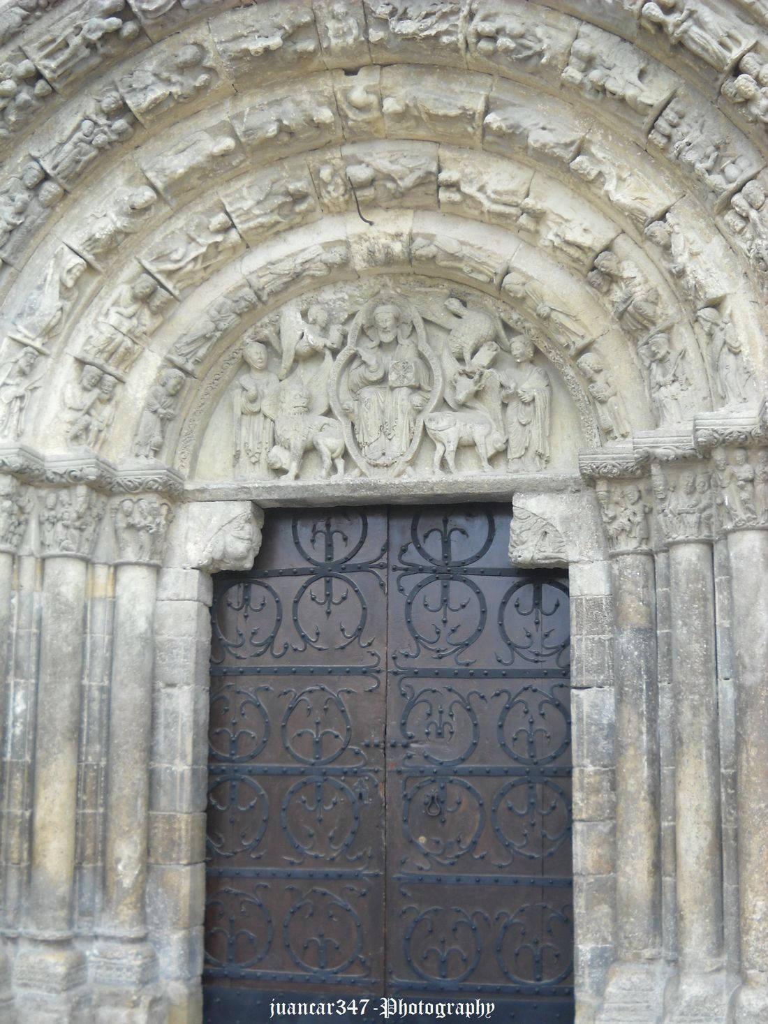 Main front church of San Miguel