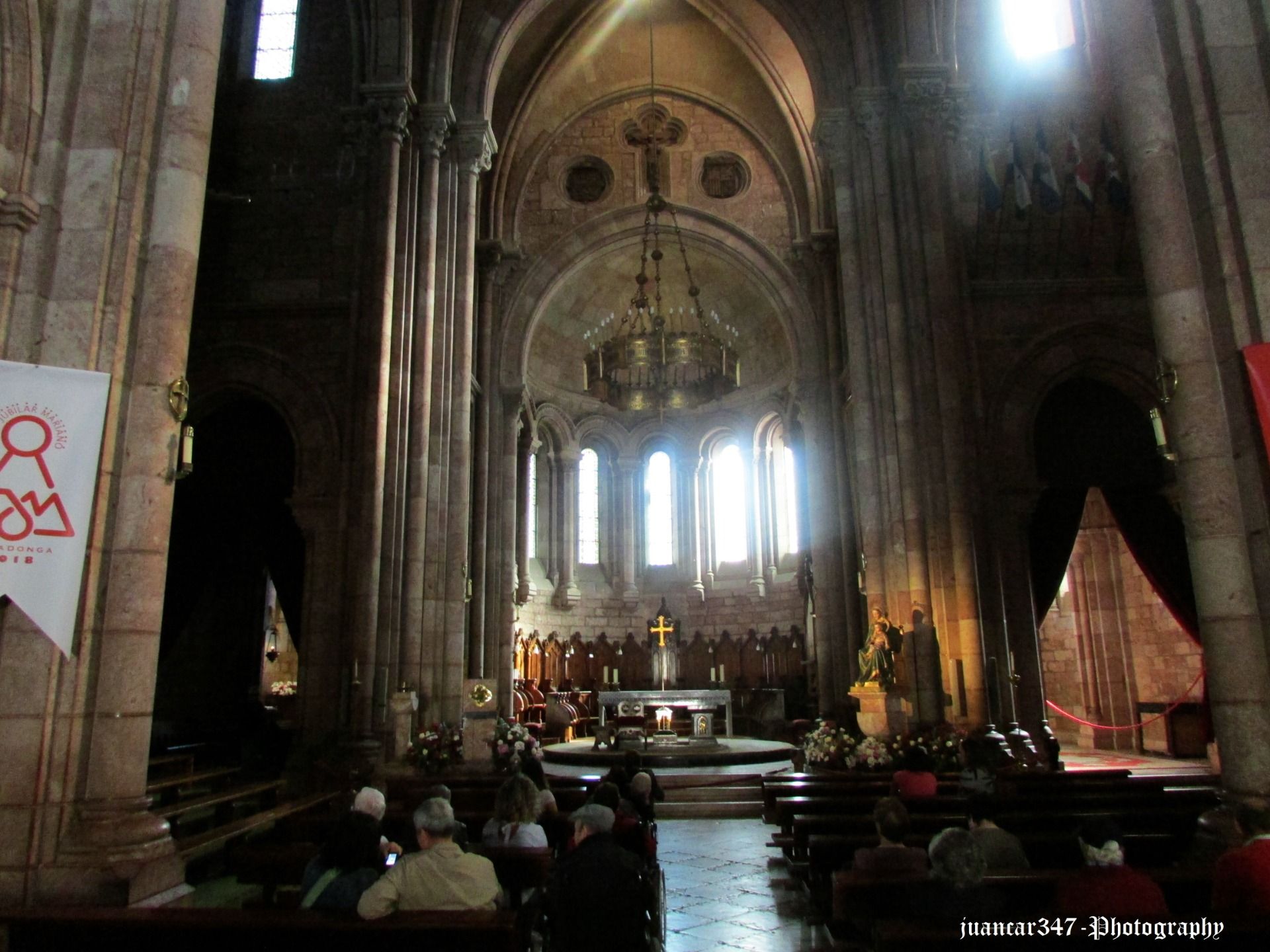 Interiors of the basilica