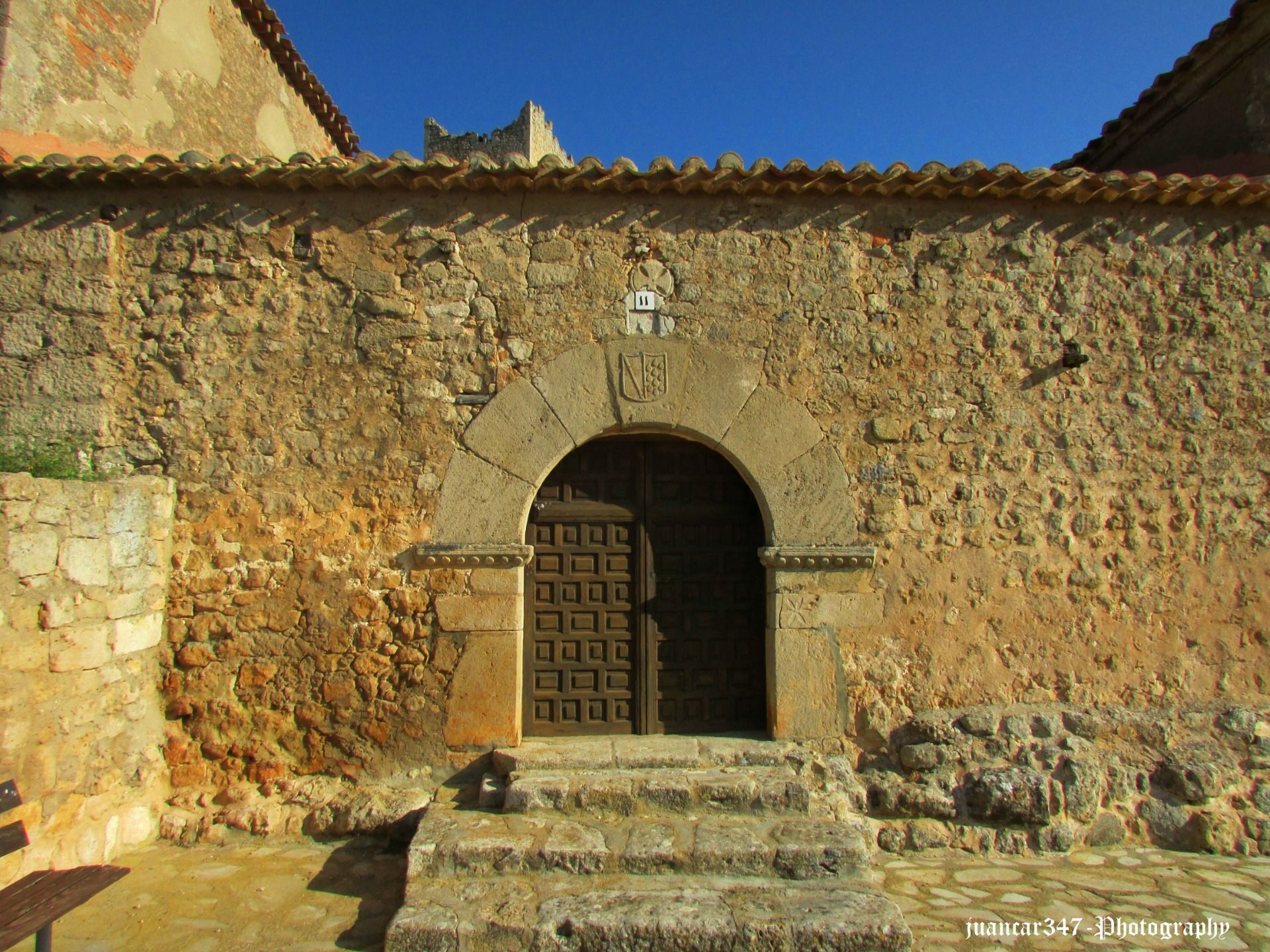 Main door of the church