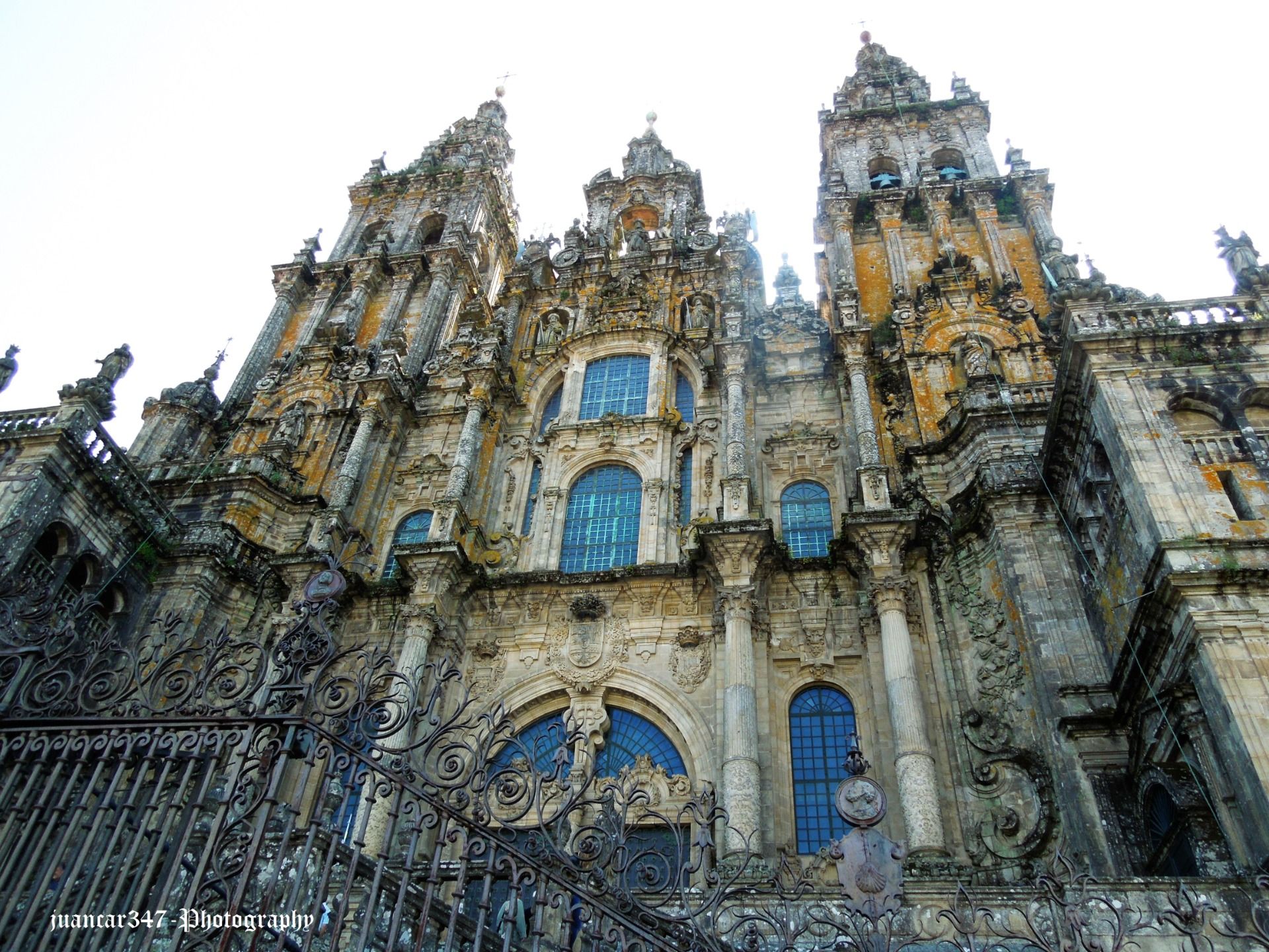 Front view of the cathedral