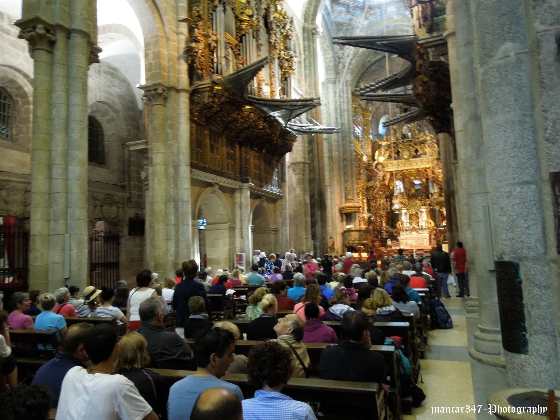 Mass in honor of the German pilgrims