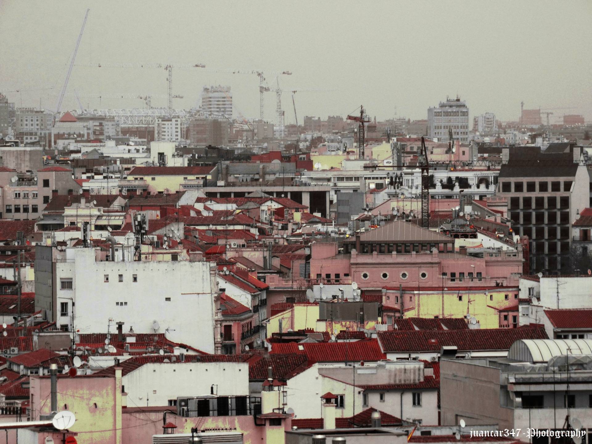 Another panoramic view of diverse Madrid