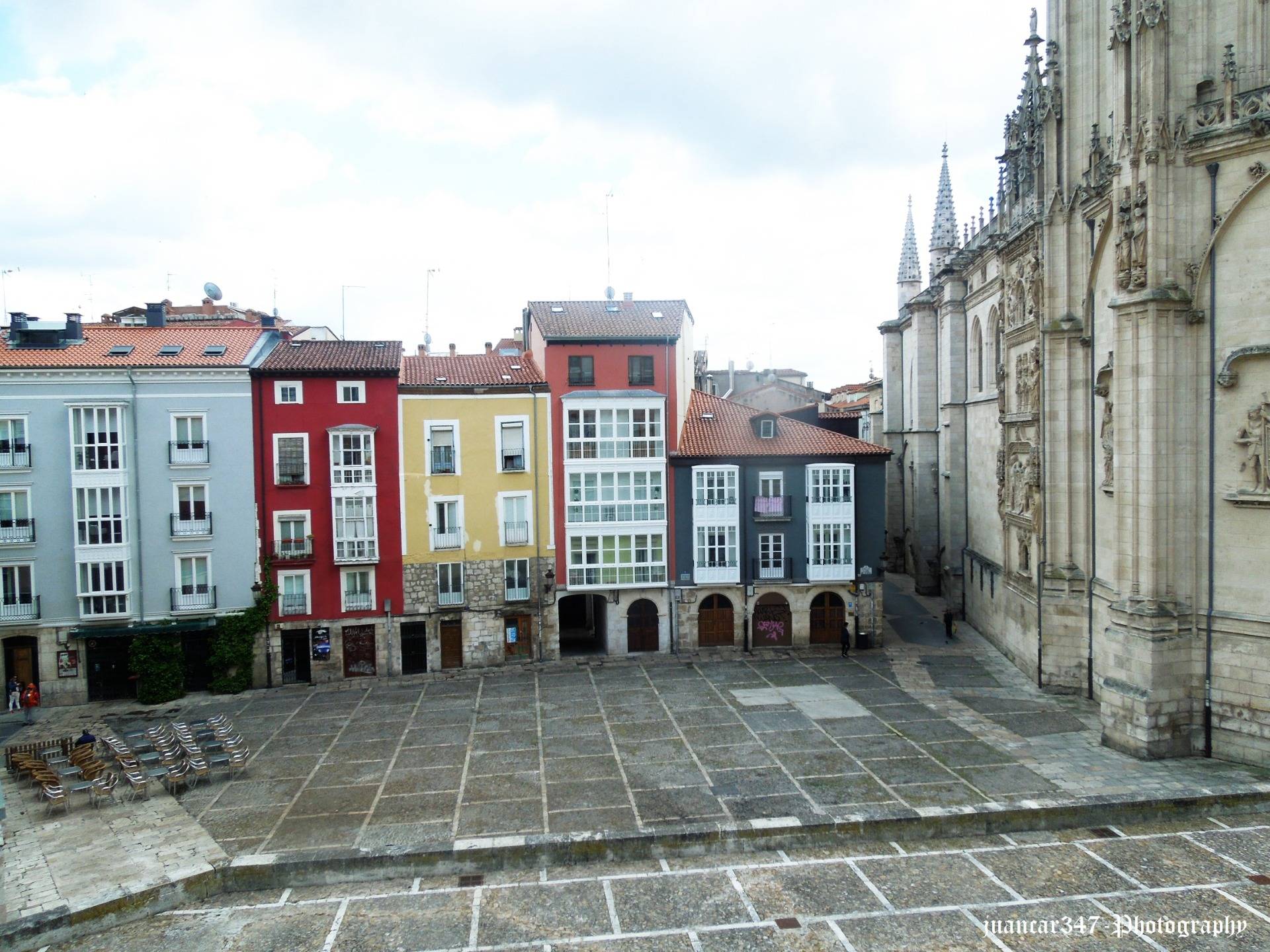 Historic houses next to the cathedral