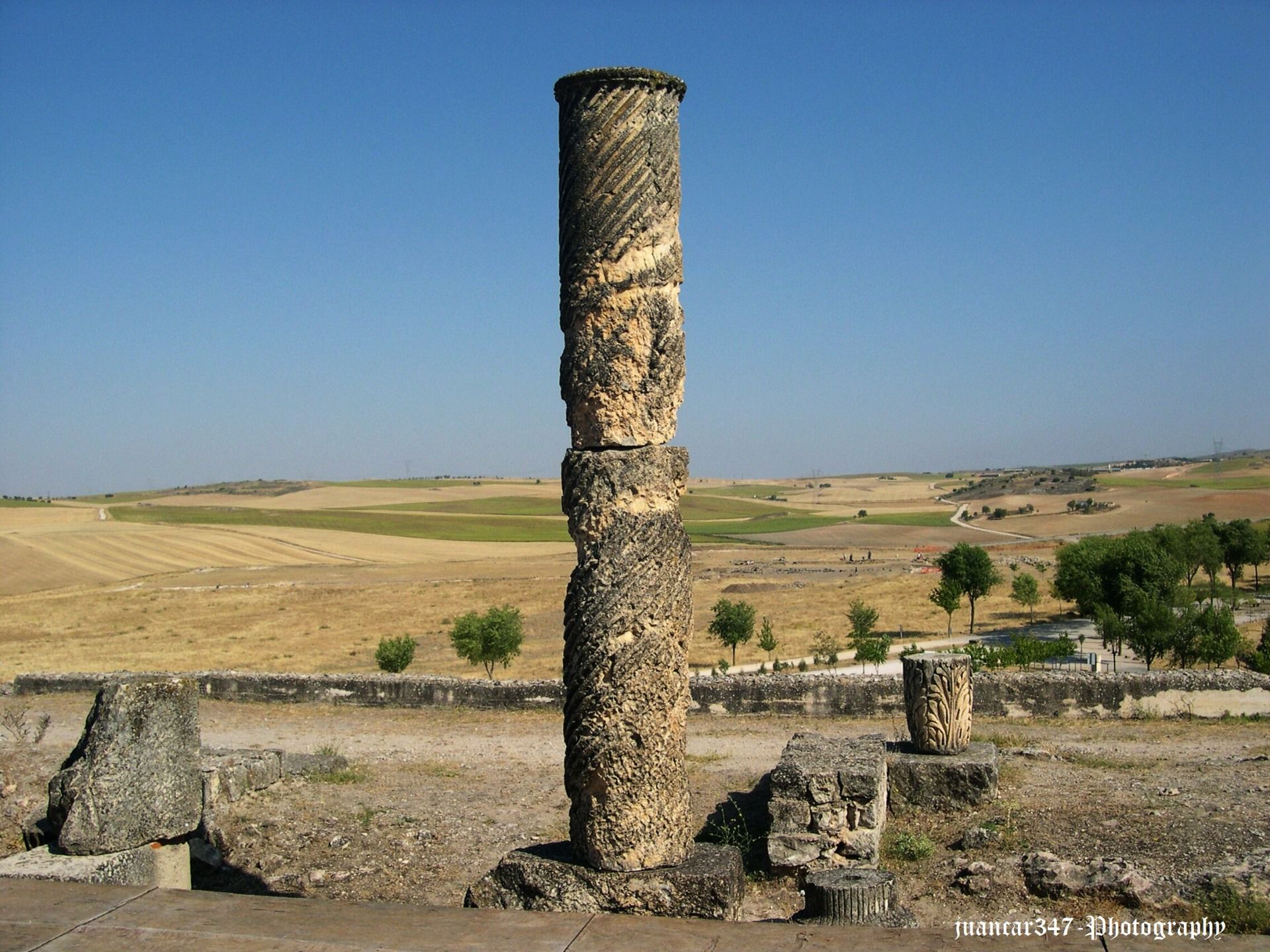 Rest of the ancient columns of the Forum