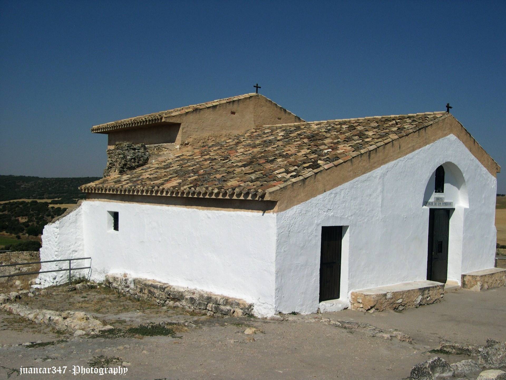 A Christian hermitage rising above the ancient pagan site