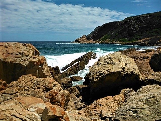 The hidden and difficult to access shoreline where I do my hiking with hardly another person ever in sight
