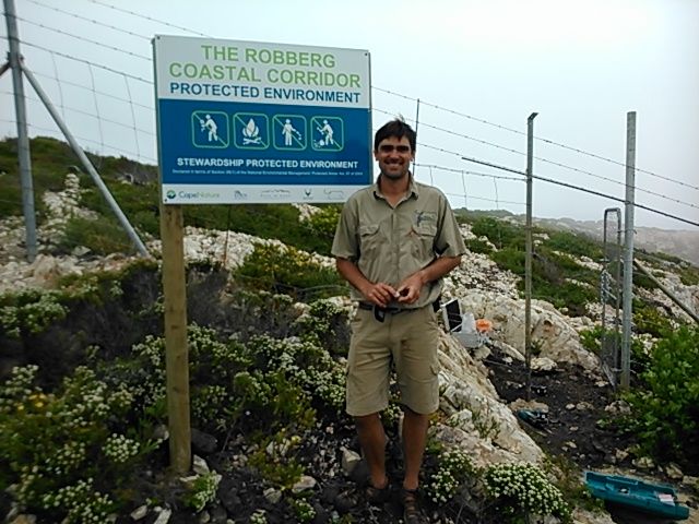 This is Kei, environmentalist and manager of this Robberg Coastal Corridor.