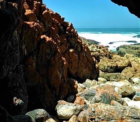 Magical rock pools and hidden caves on the south Cape coast of Africa