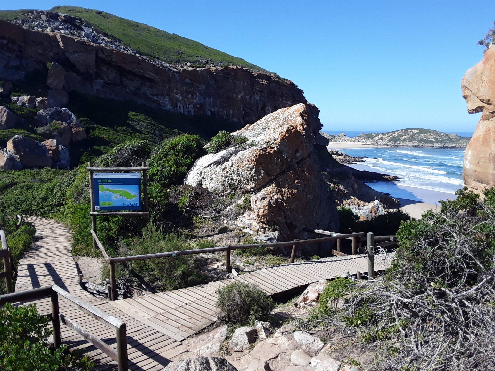 A beautiful scene on the Robberg peninsula - a magical place for all who reside around her.