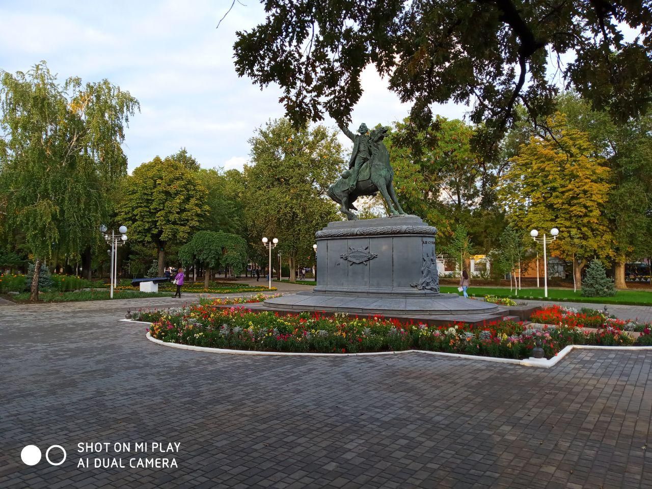 Monument to Suvorov in Izmail