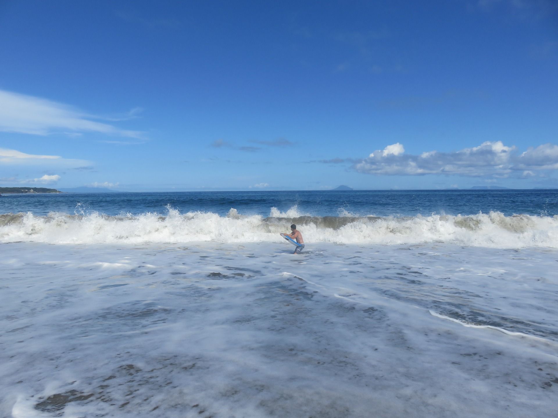 Trying to catch a wave