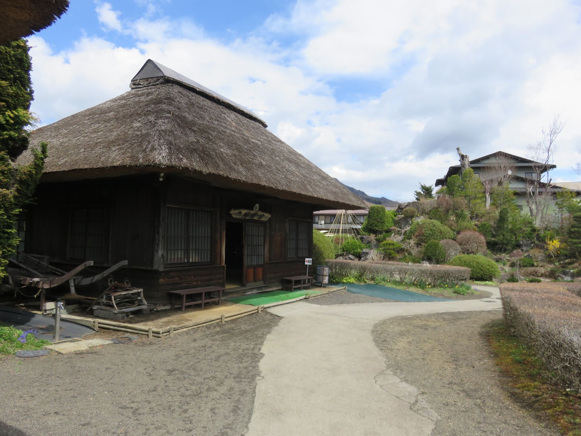 The museum also had some interesting buildings in its grounds