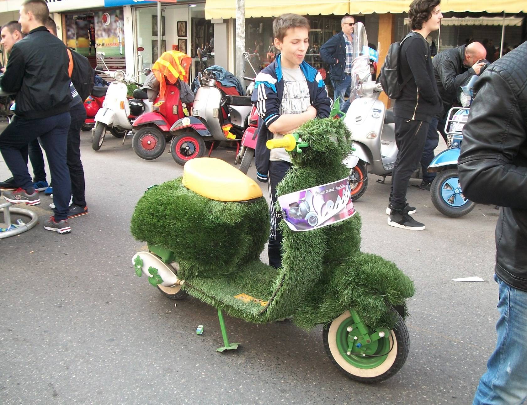 Albanian youth feeling uneasy with "Astroturf Vespa"