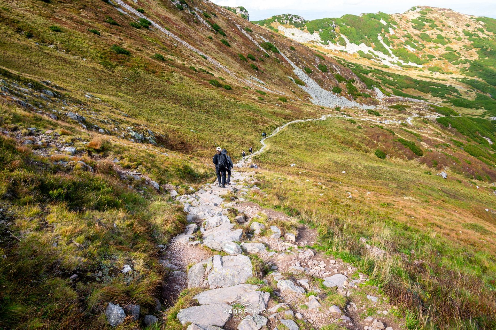 A tak się prezentuje szlak zielony.