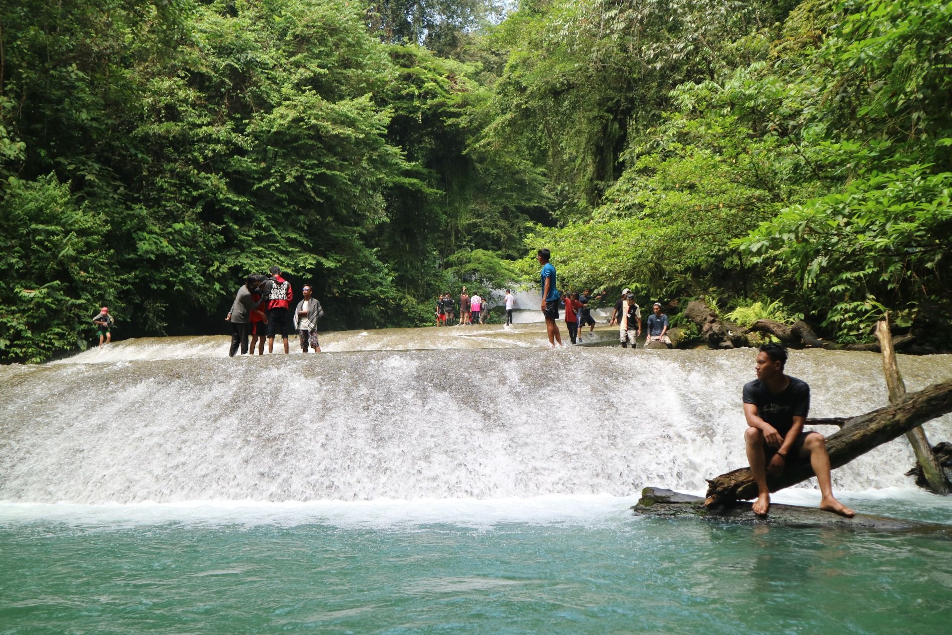 7 angel waterfalls, a place to relieve stress