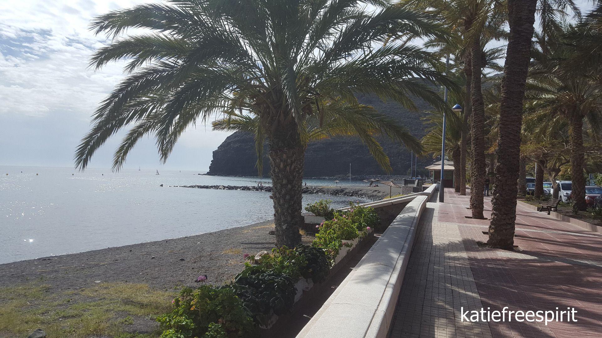 Playa de San Sebastian - my favorite beach on Gomera (Canary Islands)