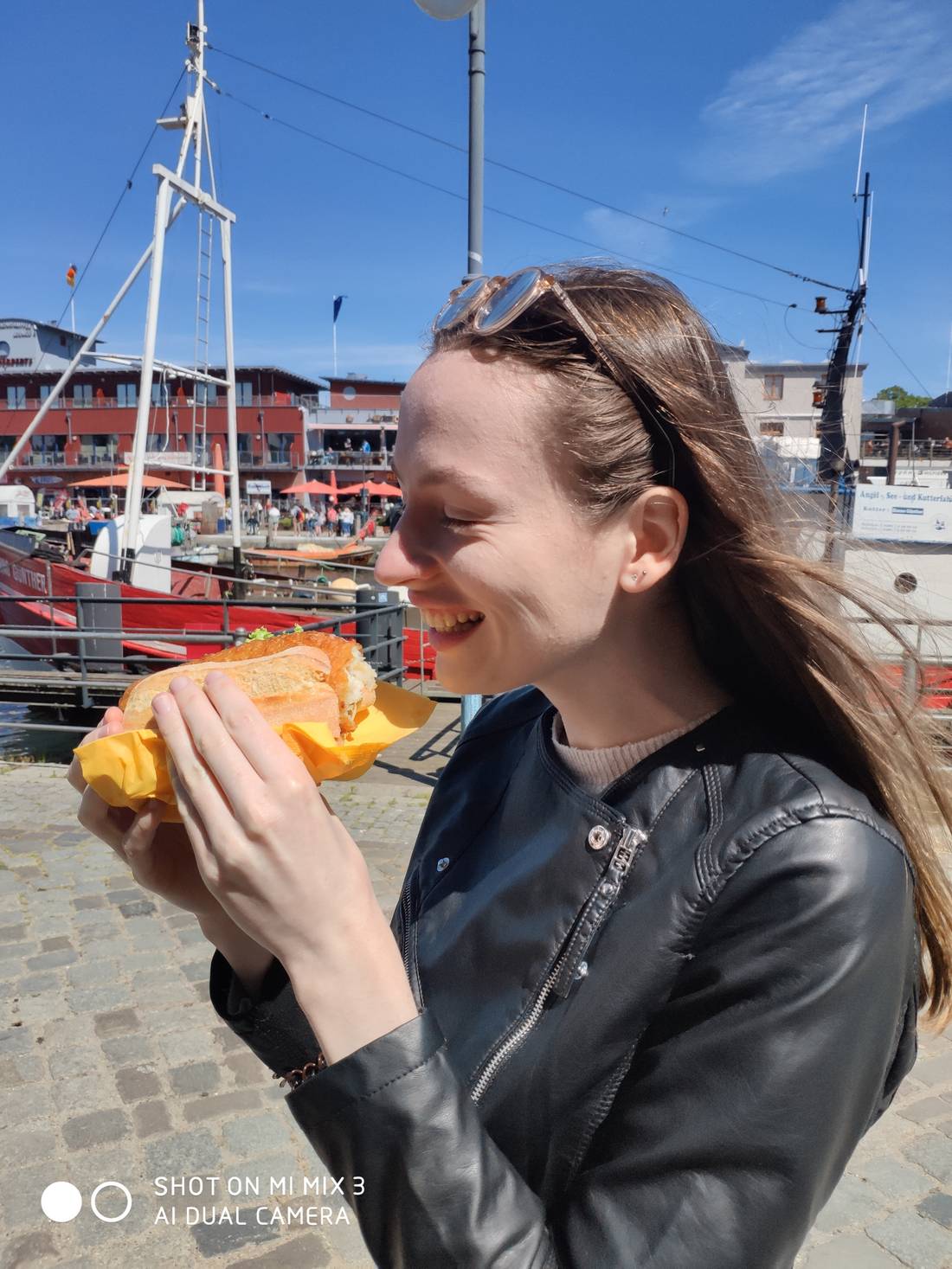 I’m happy with my fish sandwich in my hand