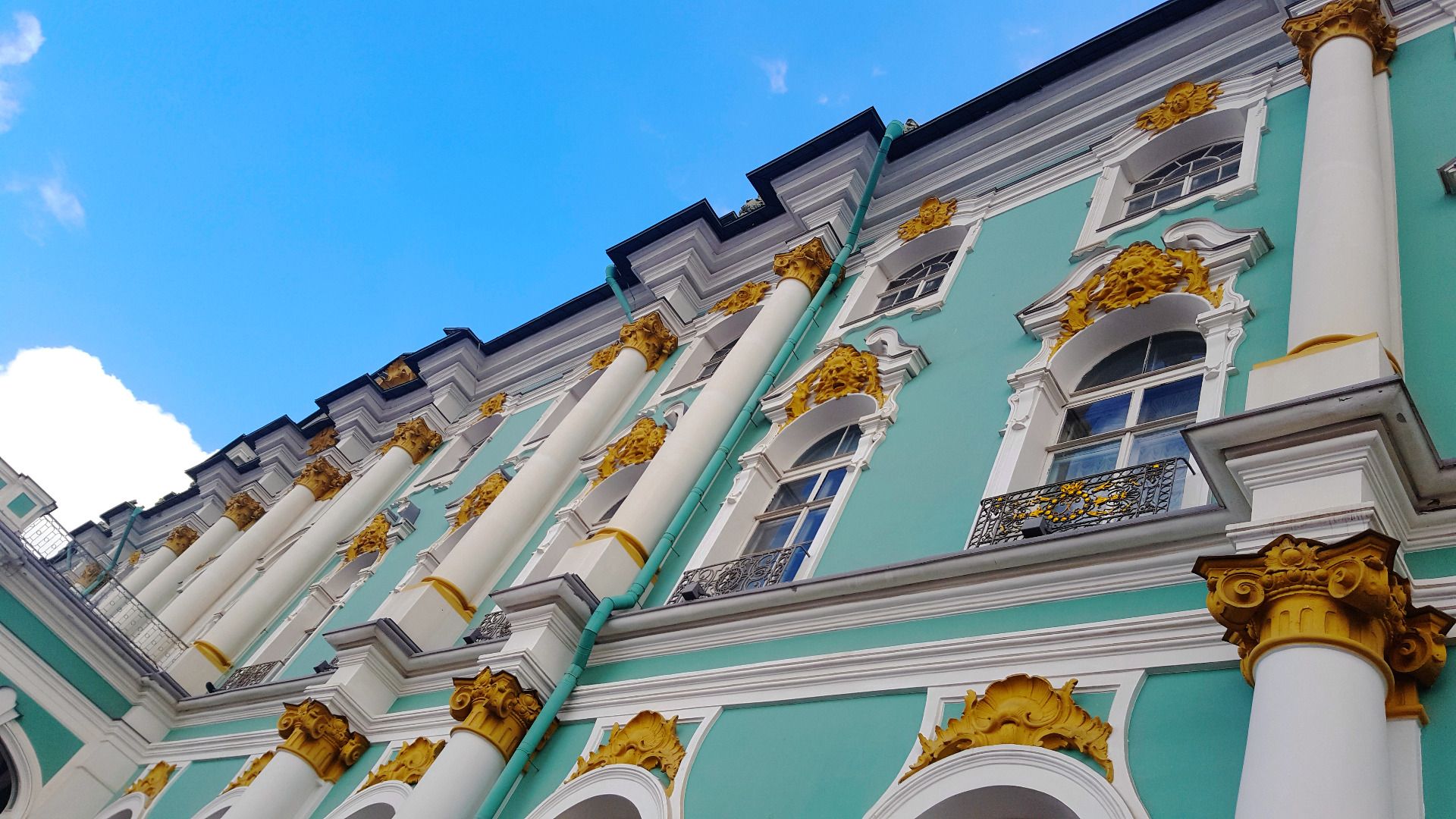 The punky Eremitage and The Peter and Paul Cathedral - St. Petersburg