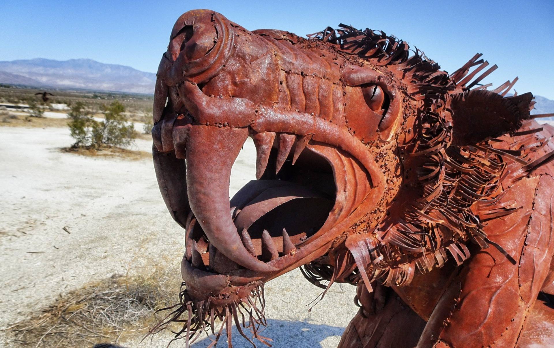 Deep in the desert: Meet the rusty monsters of steel