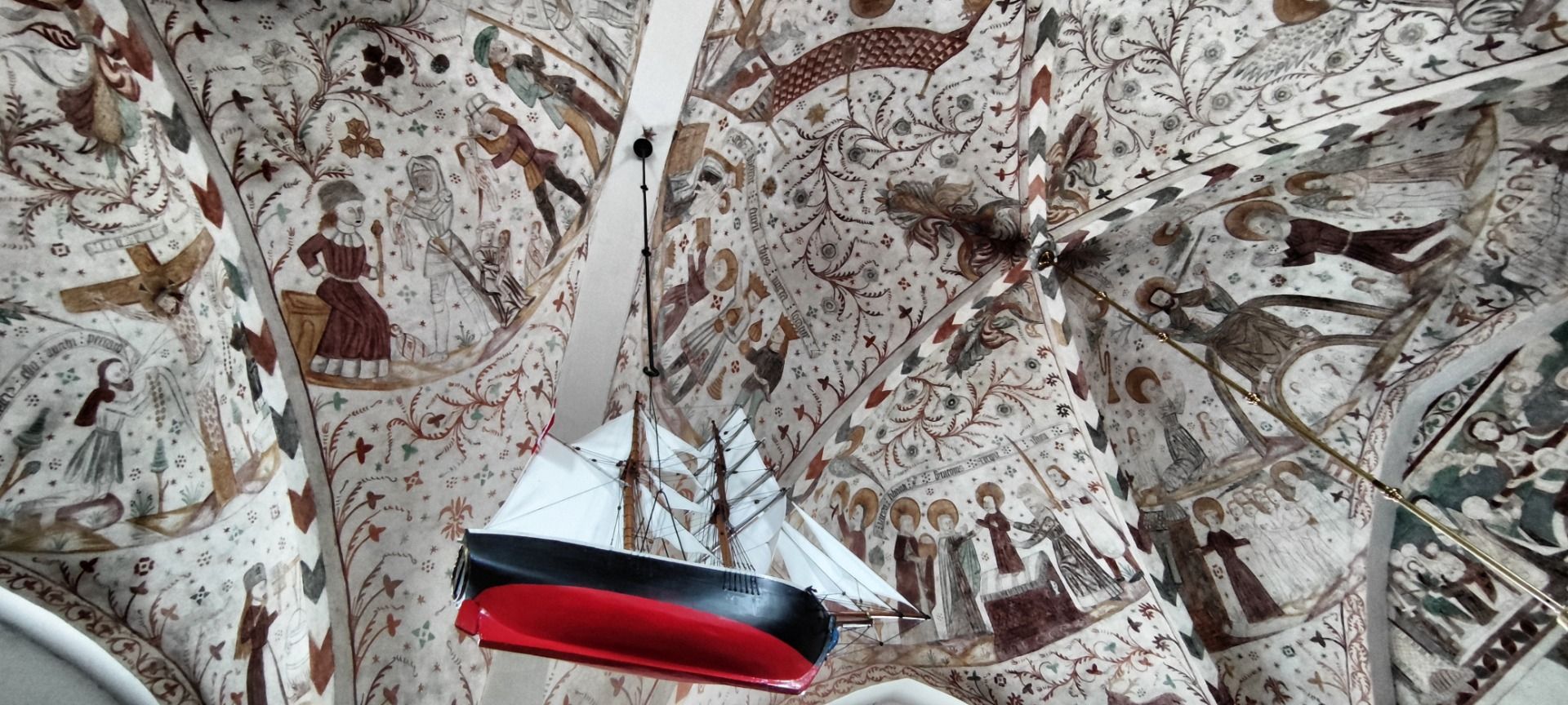 Nelle chiese danesi spesso le navi sono sotto il tetto