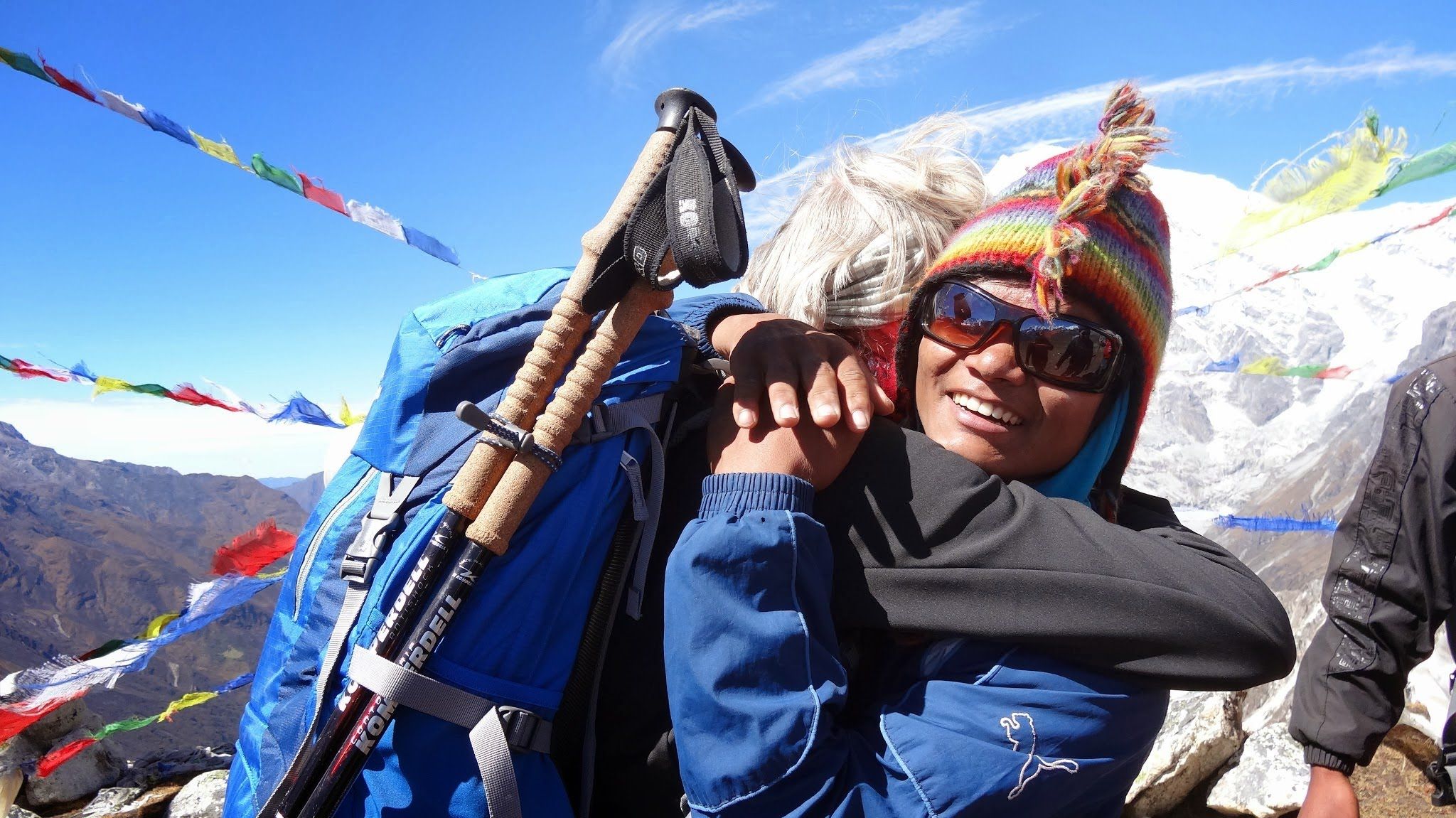 Hari on the summit