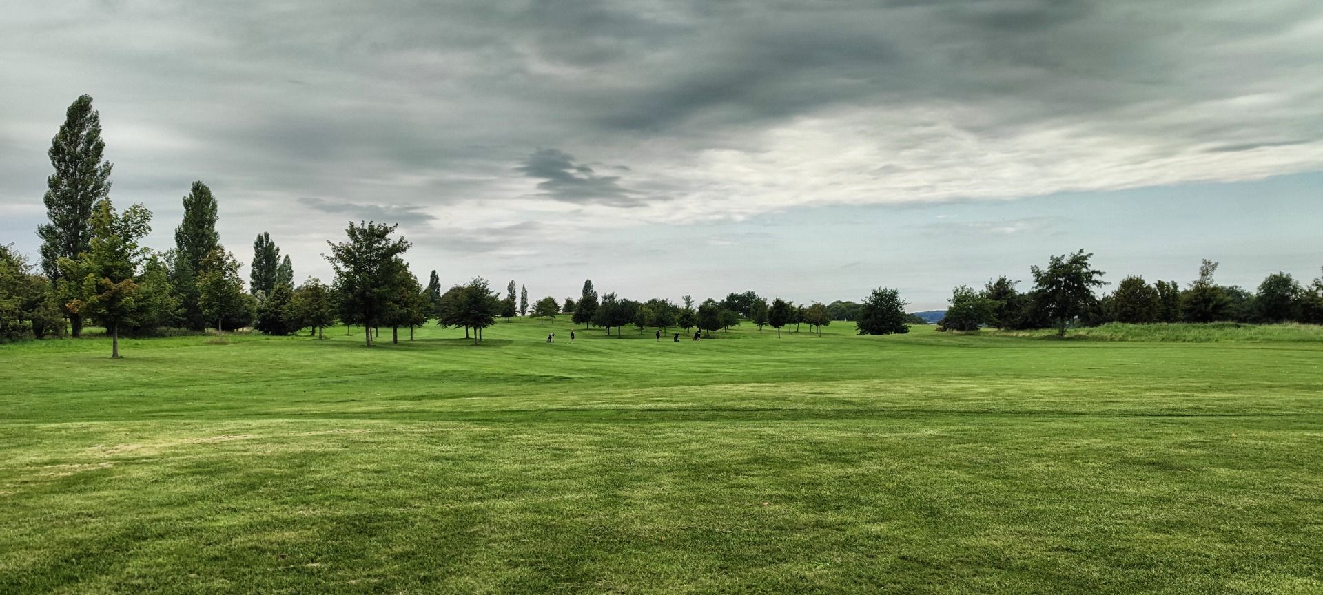 The golf course from opposite side