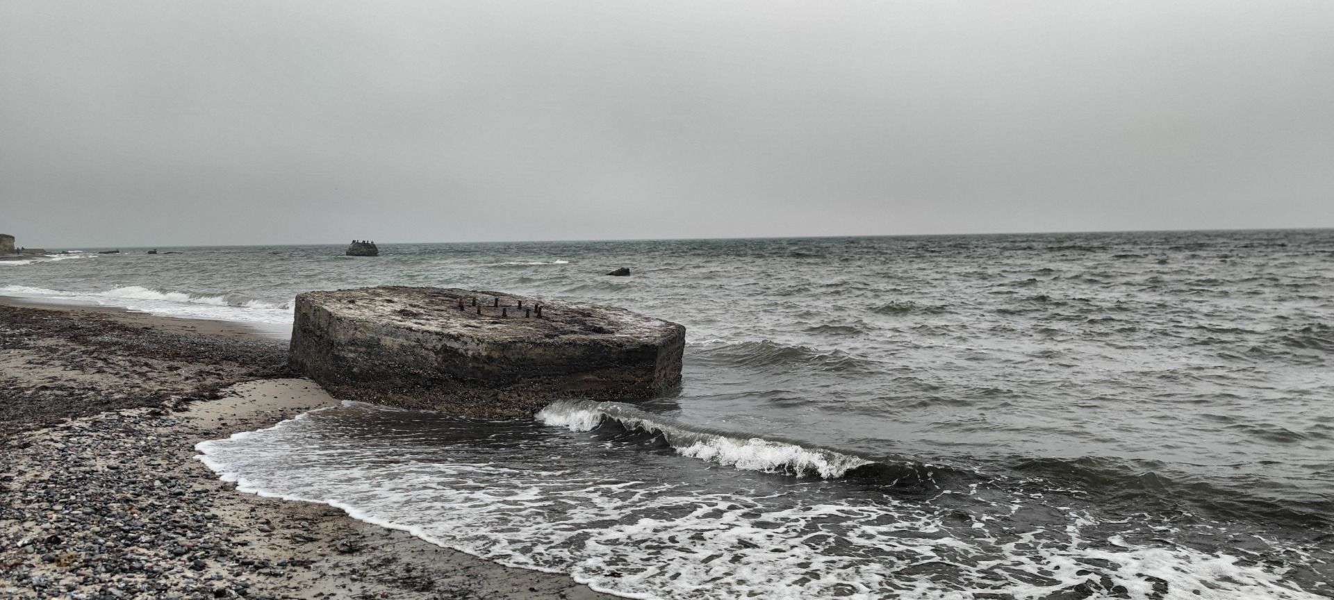 Fallen bunker