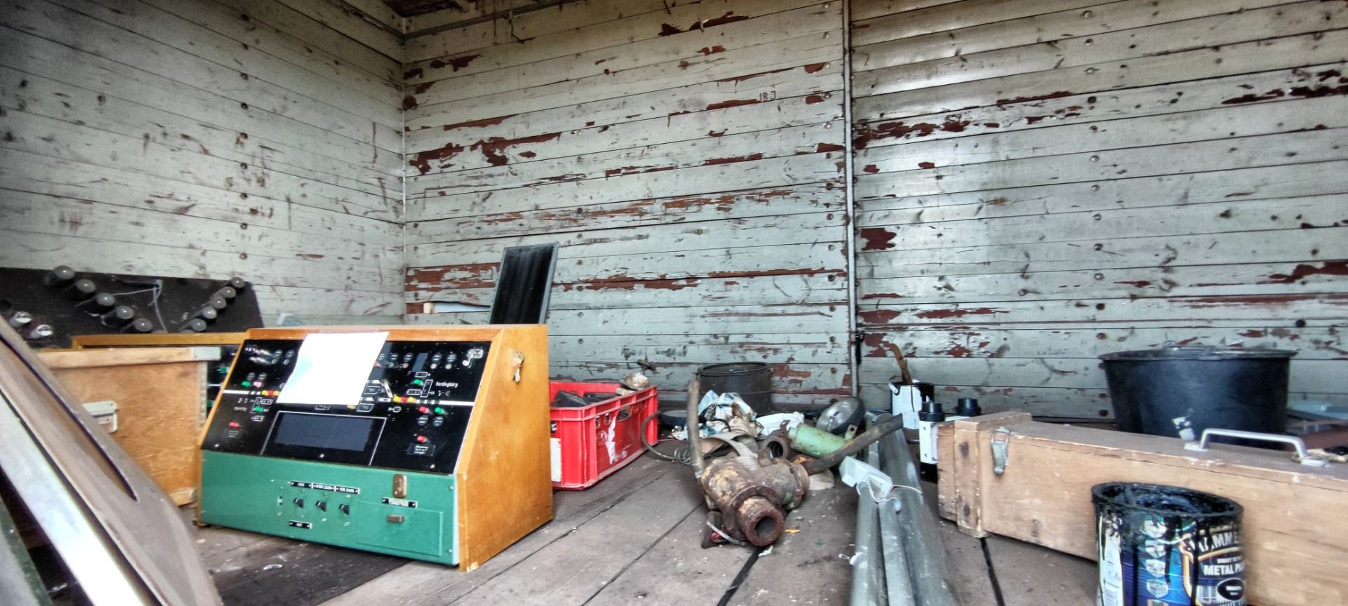 A look inside the Franz Jäger safe wagon: No money, no gold