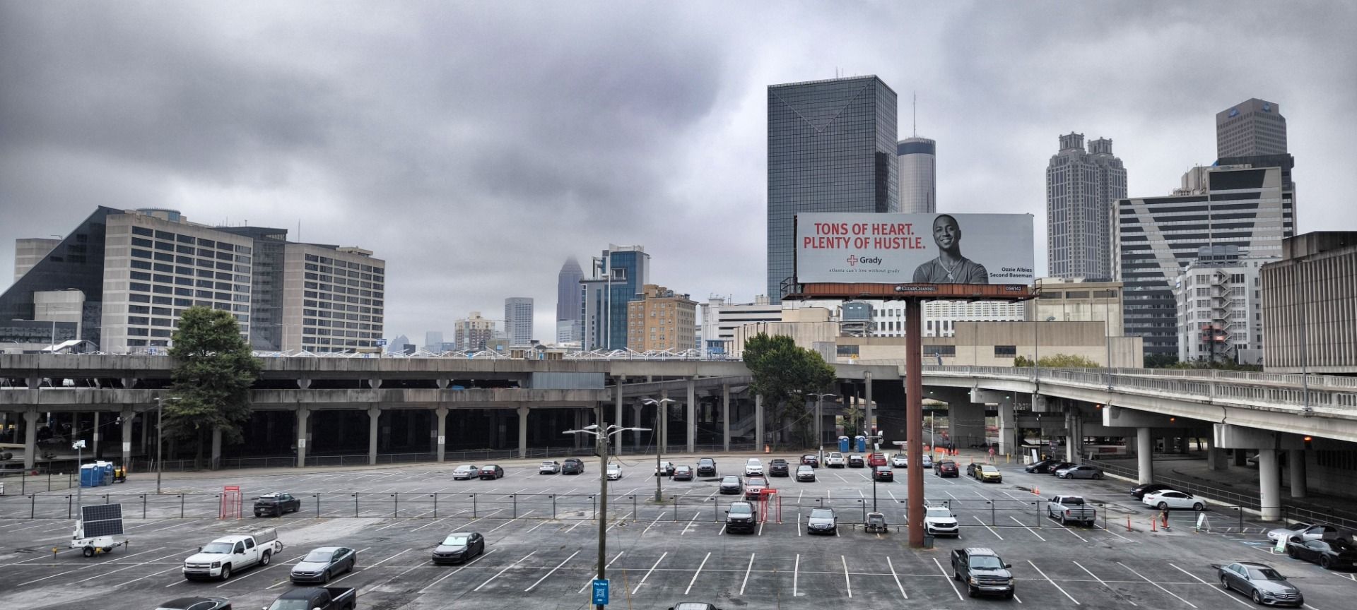 One realization: America sometimes has more parking spaces than cars