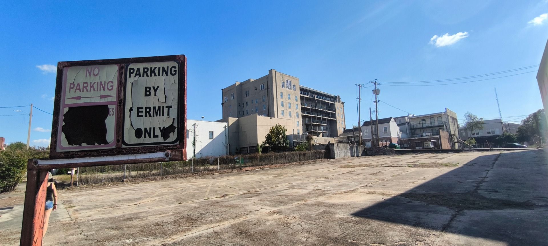 More parking lots as cars