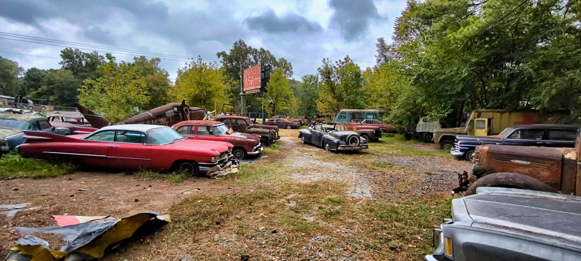 Newer cars, ready to rot