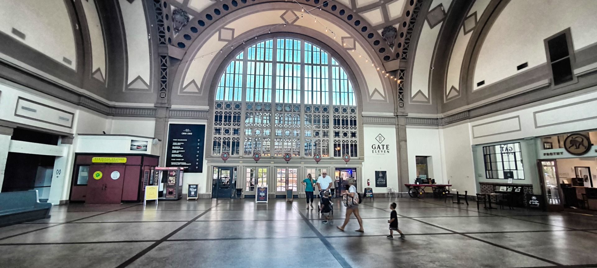 The historical train station