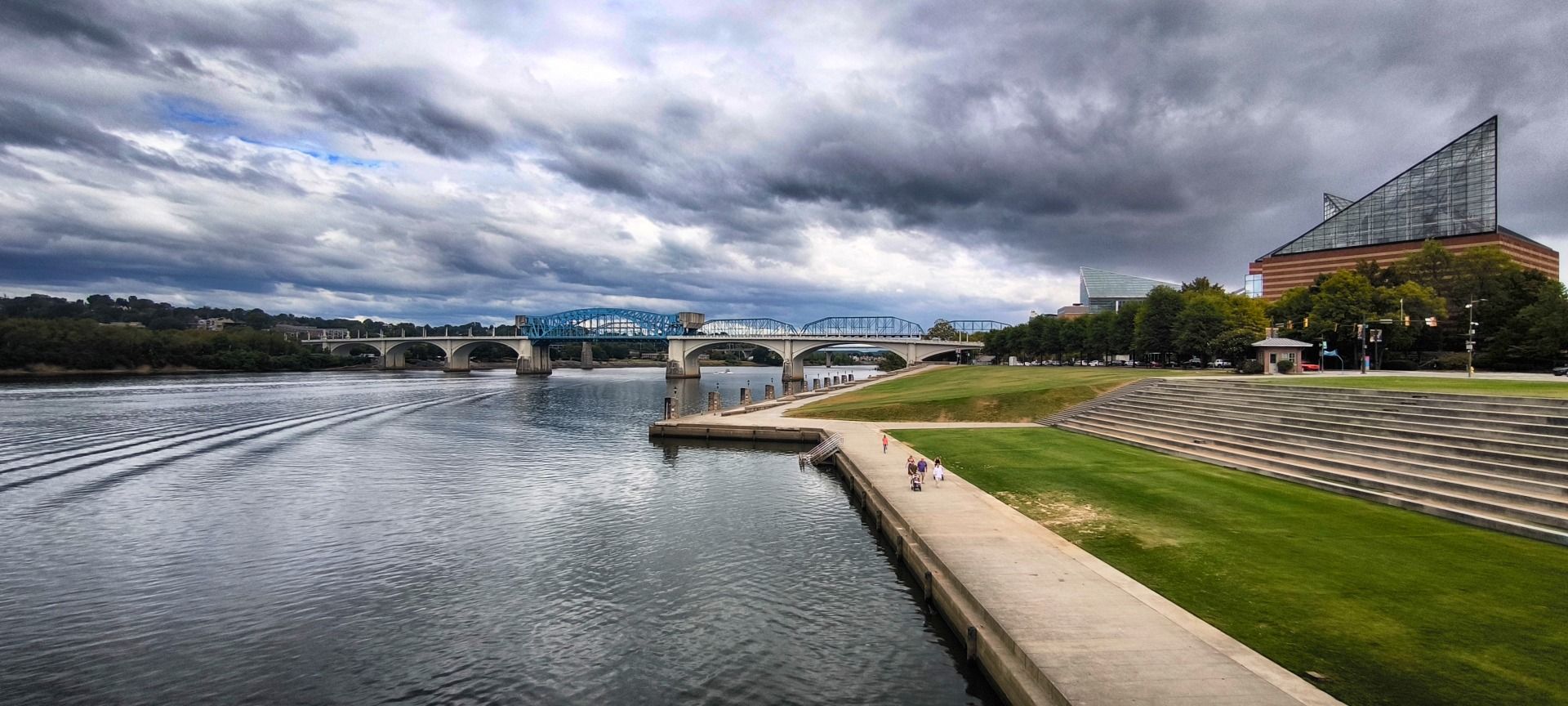 At the Tennessee river