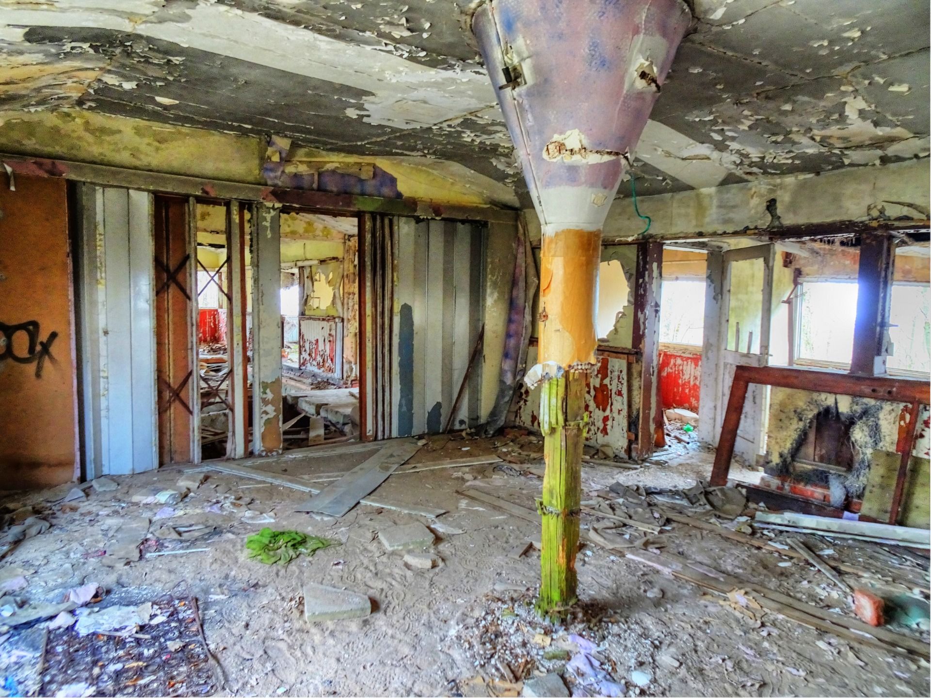 Inside the restaurant