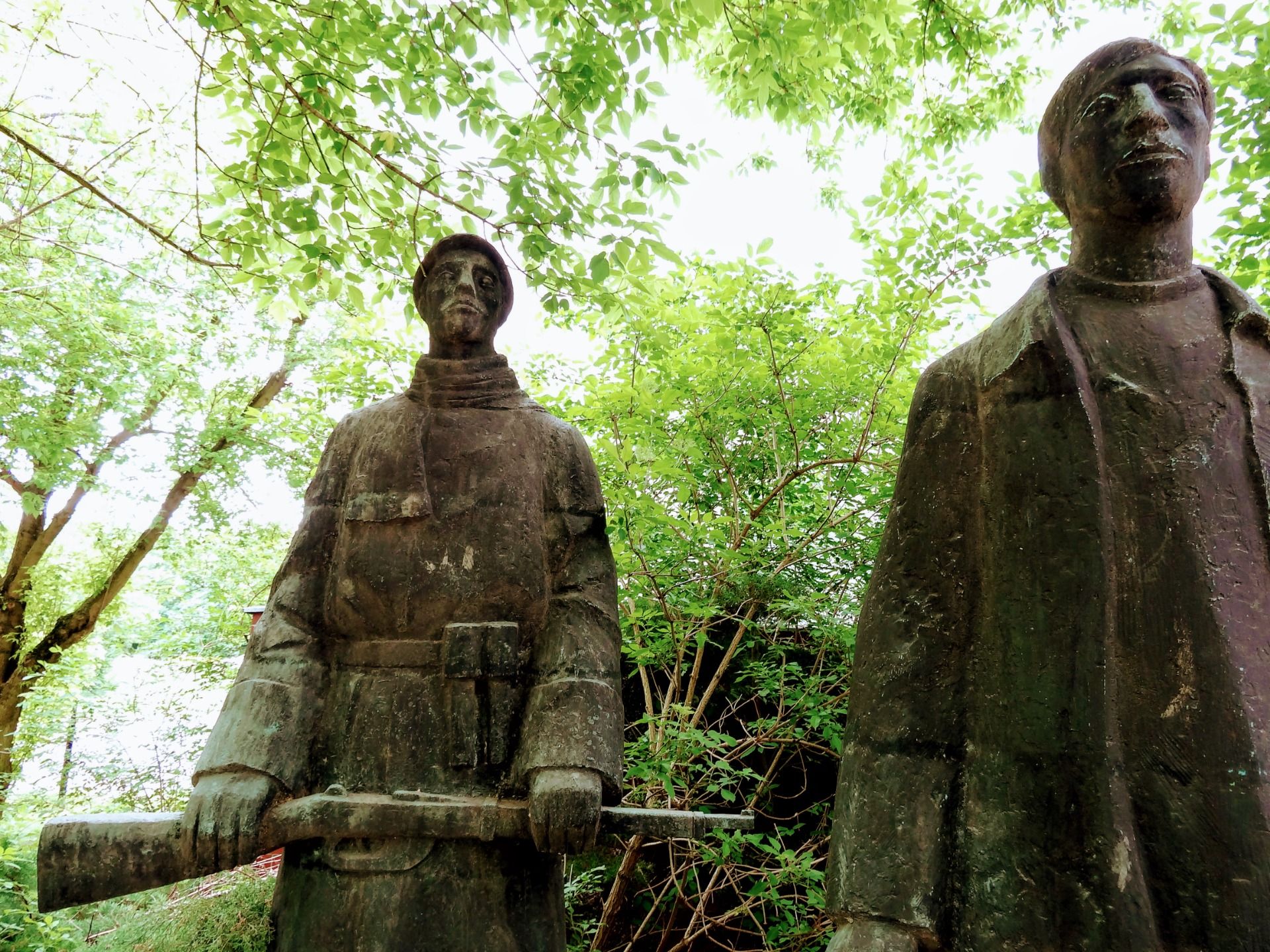 Two of the ”Tschekists”, nowadays stoles