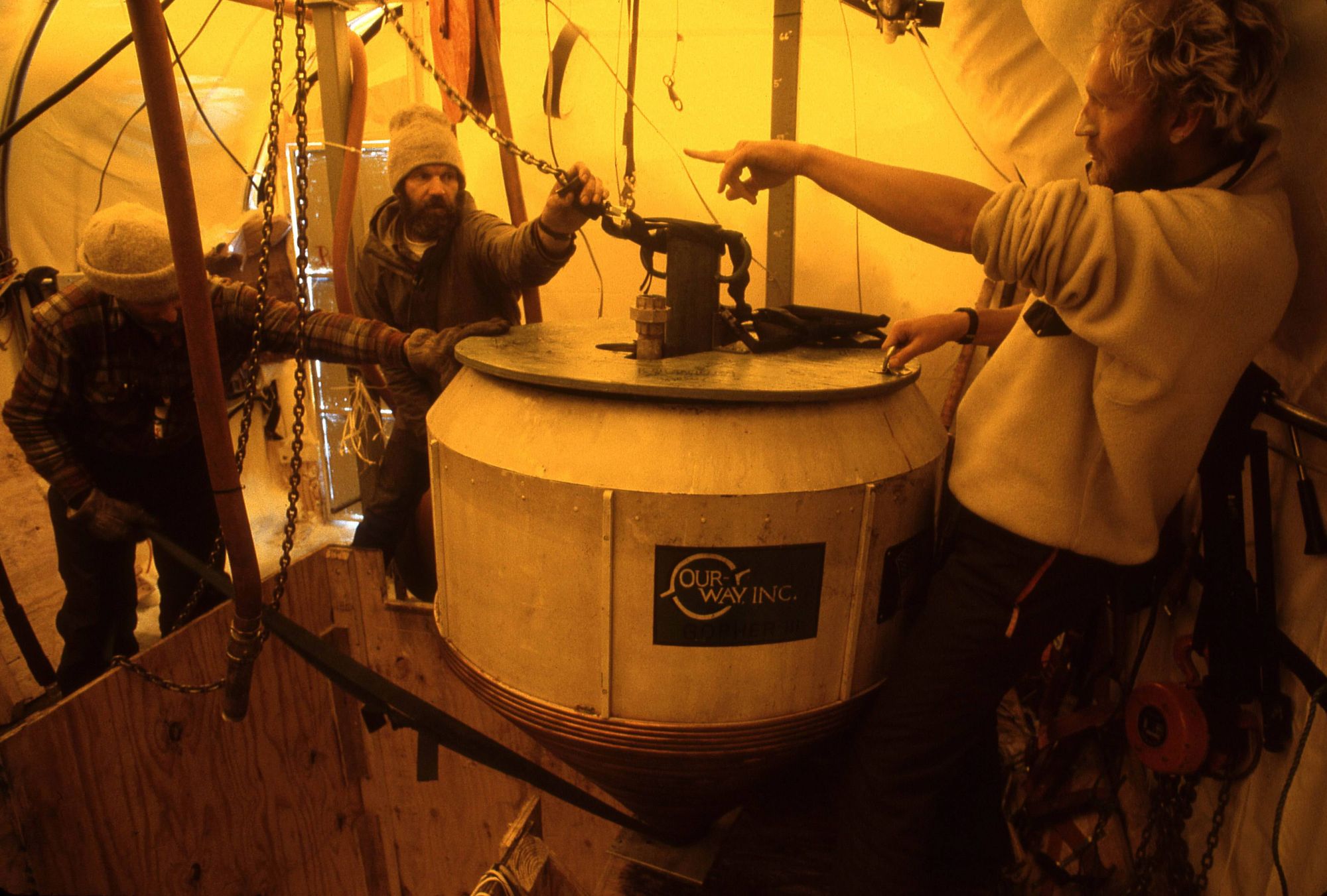 The first expedition.